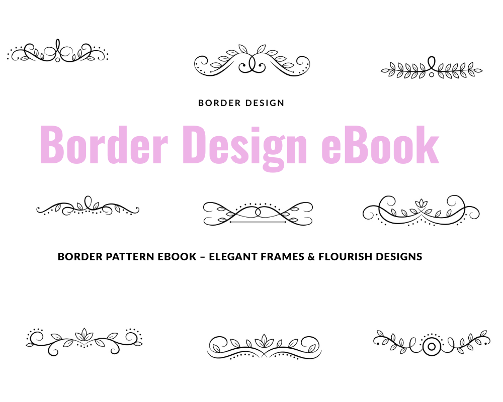 Border Pattern eBook – Elegant Frames