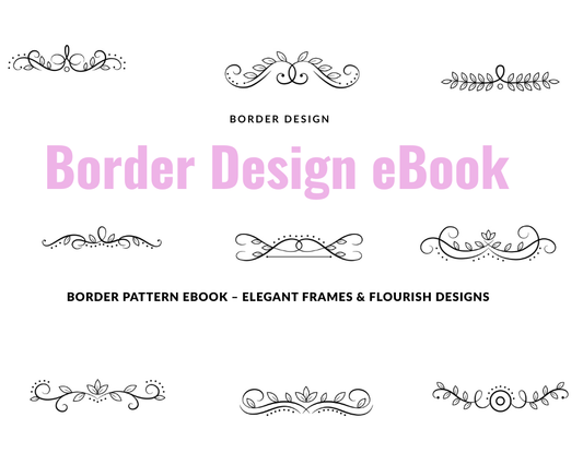 Border Pattern eBook – Elegant Frames