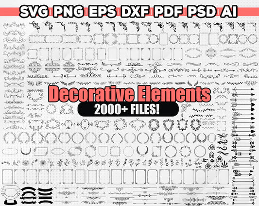 Decorative Elements Pack – Ornaments